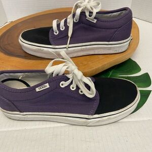 Vans Purple & Black Classic Canvas Sneaker Unisex